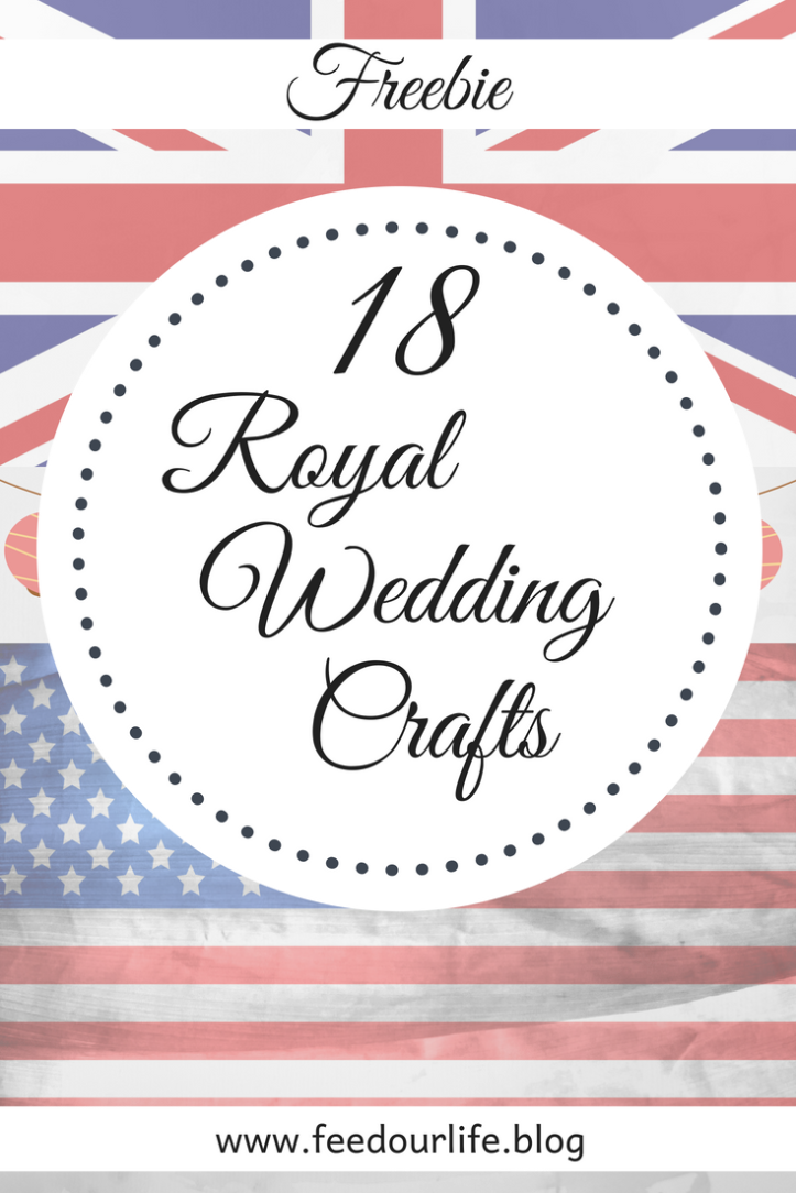 Royal Wedding Crafts - 18 free royal wedding crafts, recipes for cakes & cupcakes and crafts
