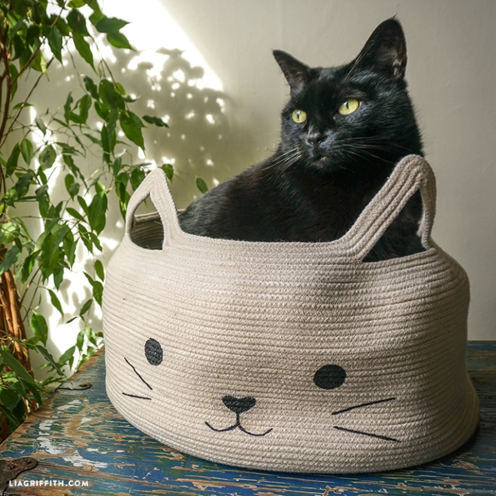 Rope Bowl Cat Bed Tutorial