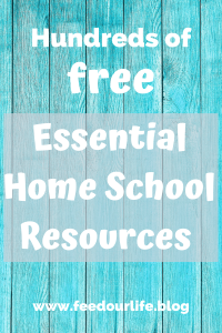 Essential home school resources
