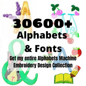 30600 alphabets collection