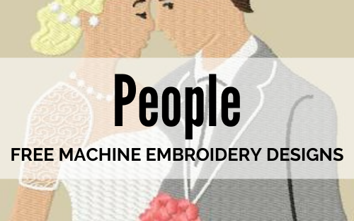 Free people machine embroidery designs