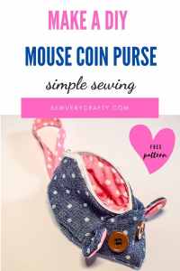 Mouse coin purse