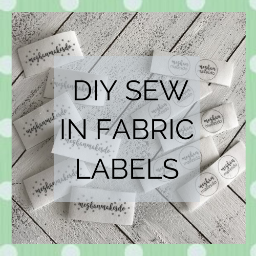 DIY Fabric Labels 