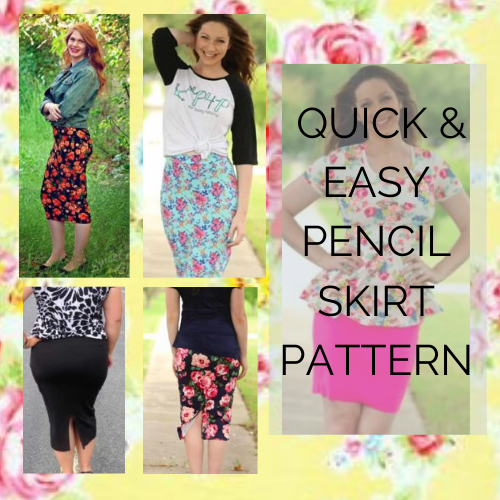 Free Easy Pencil Skirt Sewing Pattern – Feed Our Life