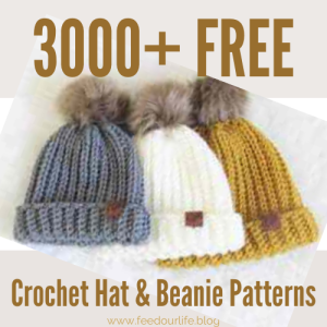 3000 plus free crochet hat and beanie patterns