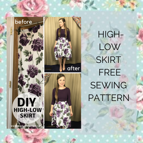 Free High Low Skirt Sewing Pattern – Feed Our Life