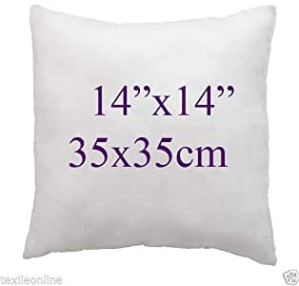 14x14 pillow insert